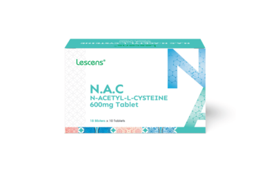 Lescens N.A.C N-Acetyl-L-Cysteine 600mg Tablet, 18 x 10s