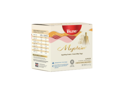 Valens Myotein Powder Sachet, 6.3g x 30s